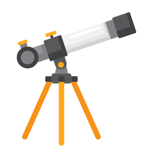 teleskop Generic Flat ikona