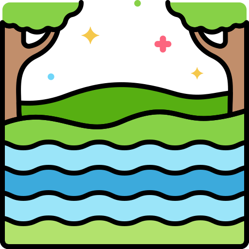 fluss Generic Outline Color icon