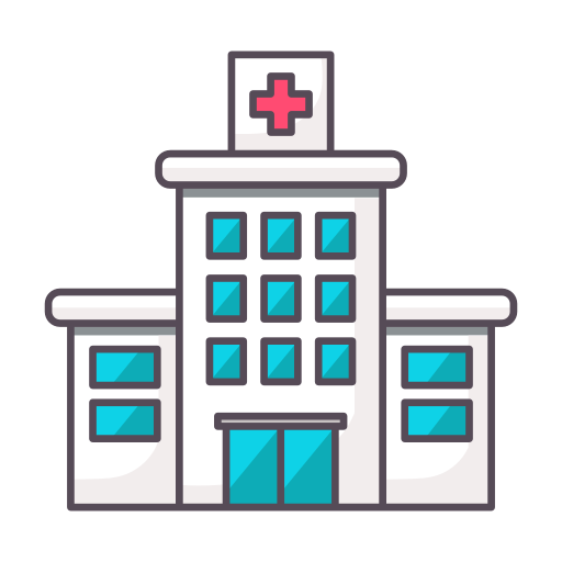 Больница Generic Outline Color иконка