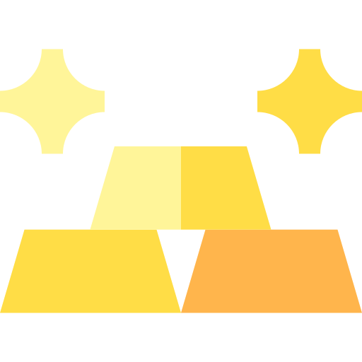 lingotto d'oro Basic Straight Flat icona