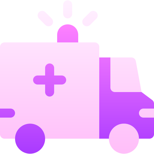 ambulans Basic Gradient Gradient ikona