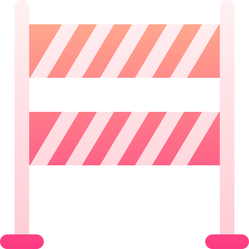 barrera Basic Gradient Gradient icono