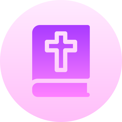 聖書 Basic Gradient Circular icon