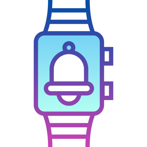 Smartwatch Detailed bright Gradient icon