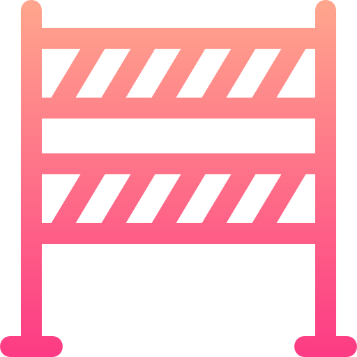 barriera Basic Gradient Lineal color icona