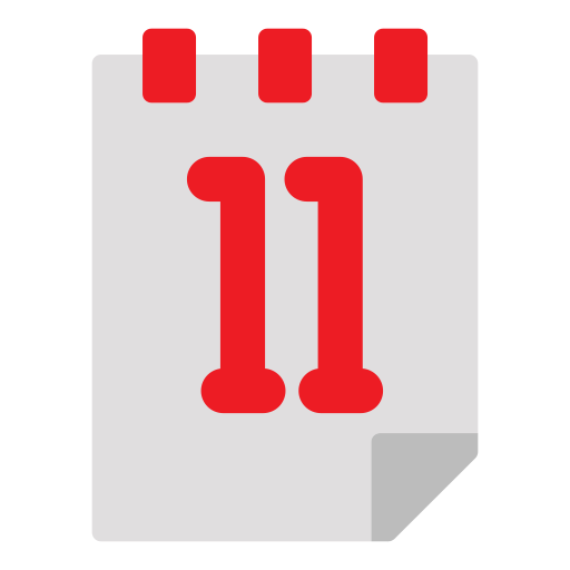 data del calendario Generic Flat icona