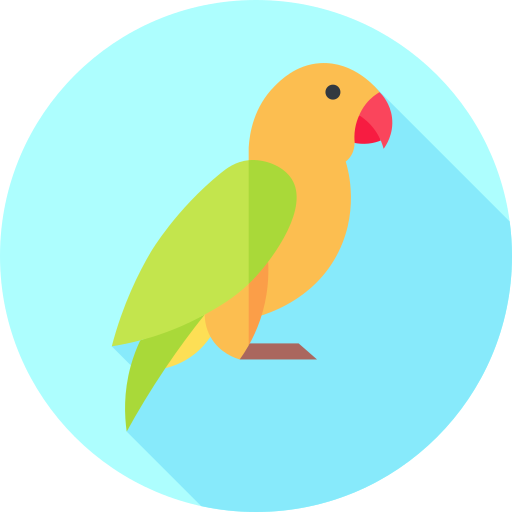 vogel Flat Circular Flat icoon