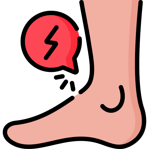 Ankle Special Lineal color icon