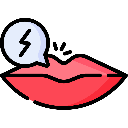 labios Special Lineal color icono
