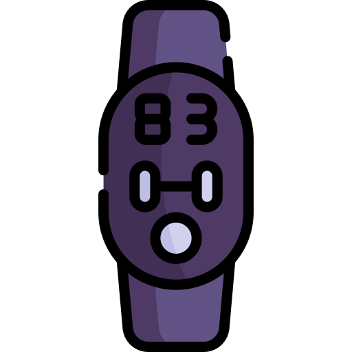 inteligentny zegarek Kawaii Lineal color ikona