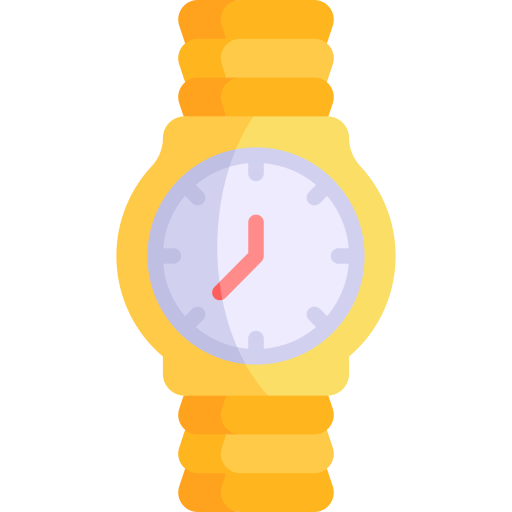 Wristwatch Kawaii Flat icon