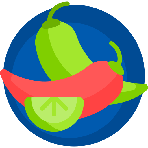 chili Detailed Flat Circular Flat icoon
