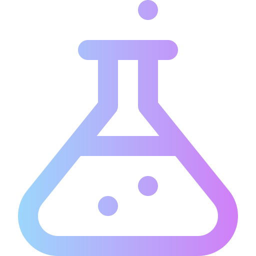 Chemistry Super Basic Rounded Gradient icon