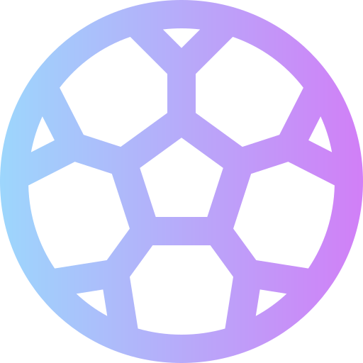 fußball Super Basic Rounded Gradient icon