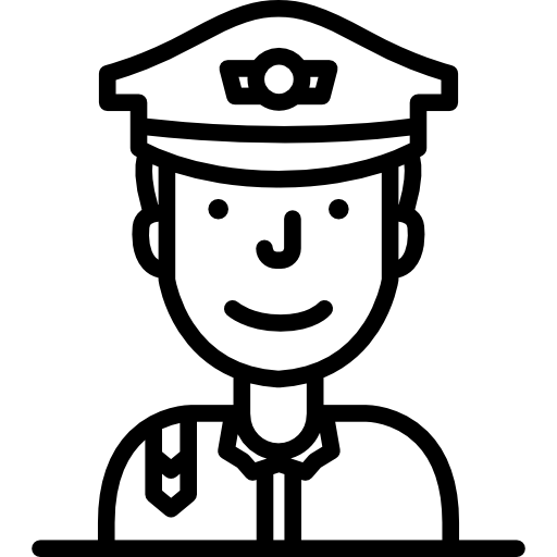 policjant Special Lineal ikona