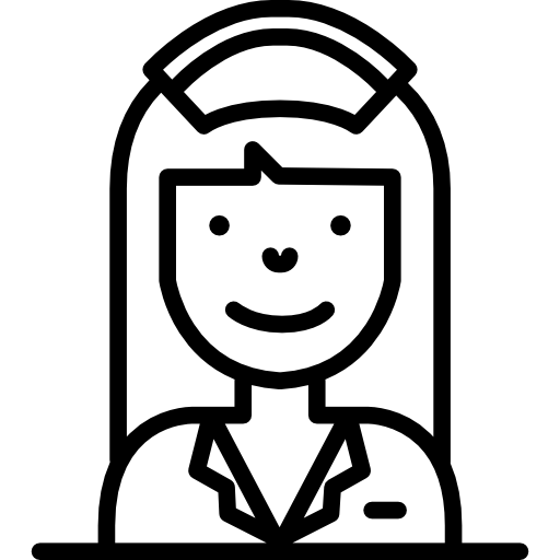 enfermera Special Lineal icono