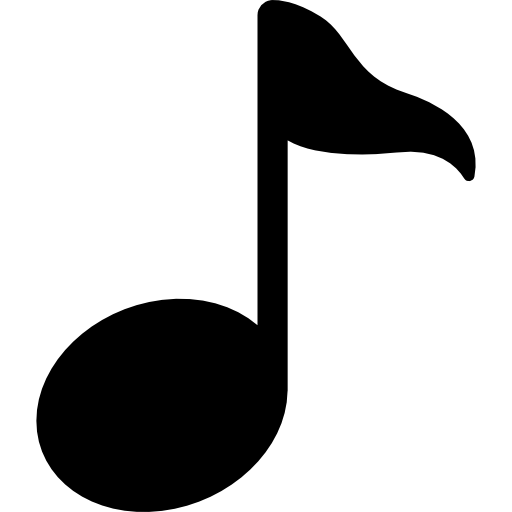 Музыкальная нота  иконка