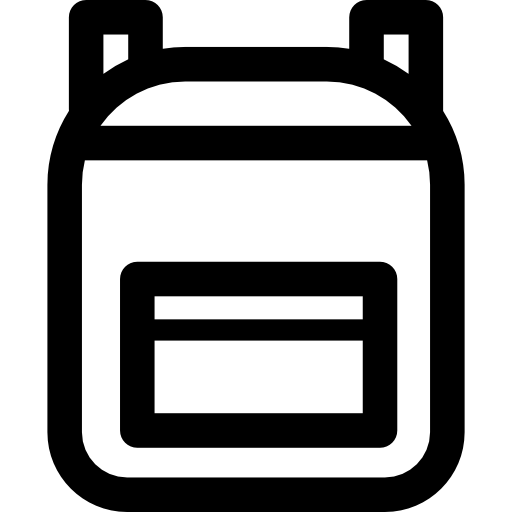 rugzak Basic Rounded Lineal icoon