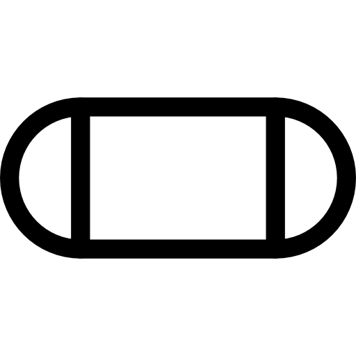 gumka do mazania Basic Rounded Lineal ikona