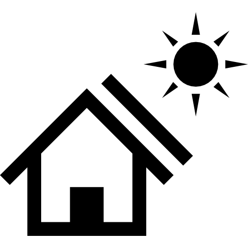 pannello solare  icona