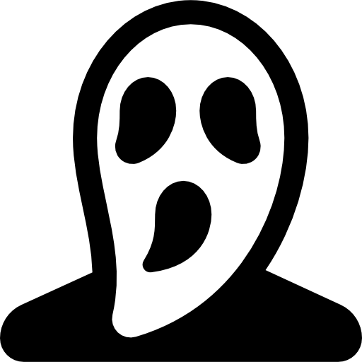 máscara de grito  icono