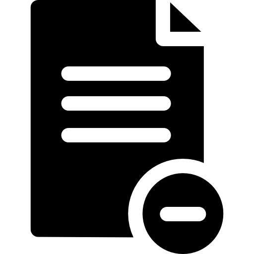 파일 지우기  icon