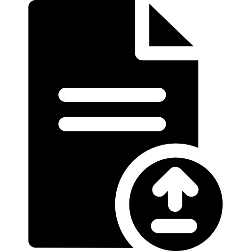 Upload File  icon
