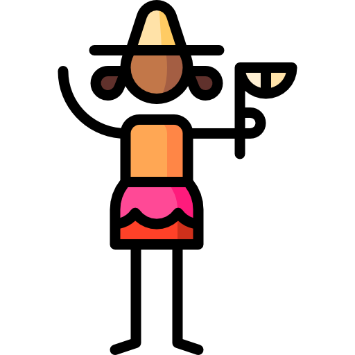 personas Puppet Characters Lineal Color icono