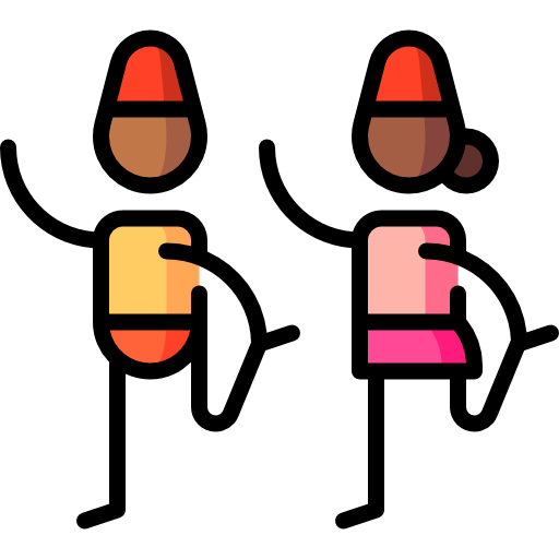 saci Puppet Characters Lineal Color icon