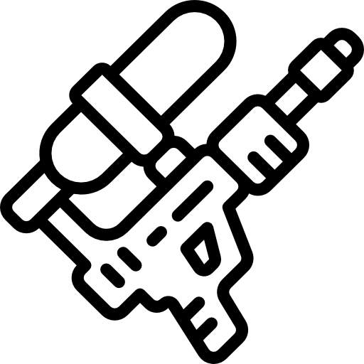 물총 Basic Miscellany Lineal icon