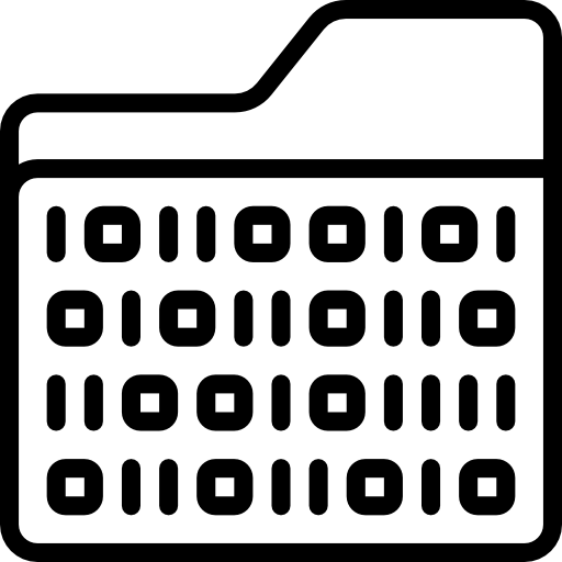 binär Basic Miscellany Lineal icon