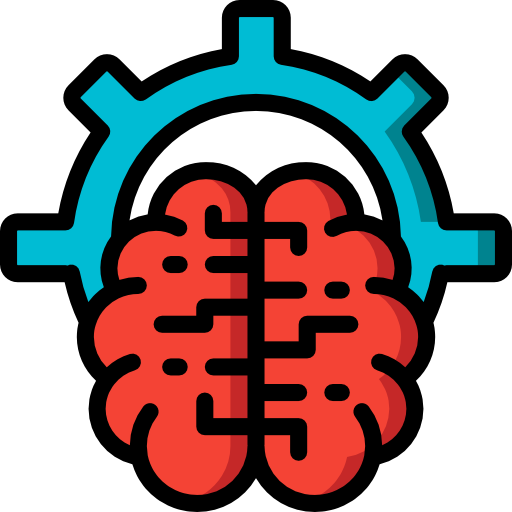 cerveau Basic Miscellany Lineal Color Icône