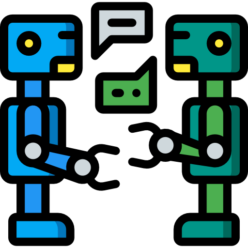 Robots Basic Miscellany Lineal Color icon