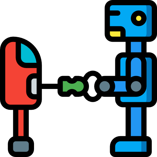 Robot Basic Miscellany Lineal Color icon