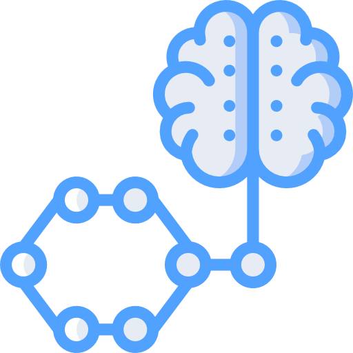 inteligencia artificial Basic Miscellany Blue icono
