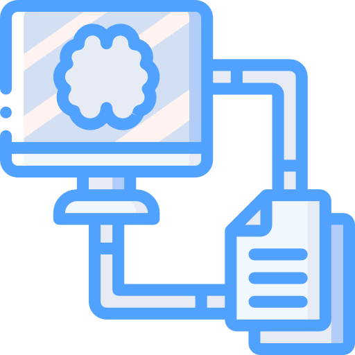 File transfer Basic Miscellany Blue icon