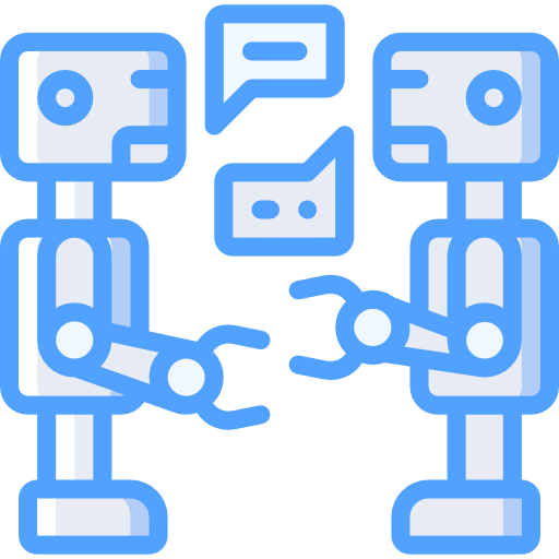 robots Basic Miscellany Blue icono