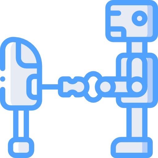 robot Basic Miscellany Blue icono