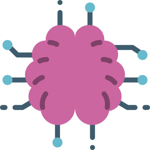 sztuczna inteligencja Basic Miscellany Flat ikona
