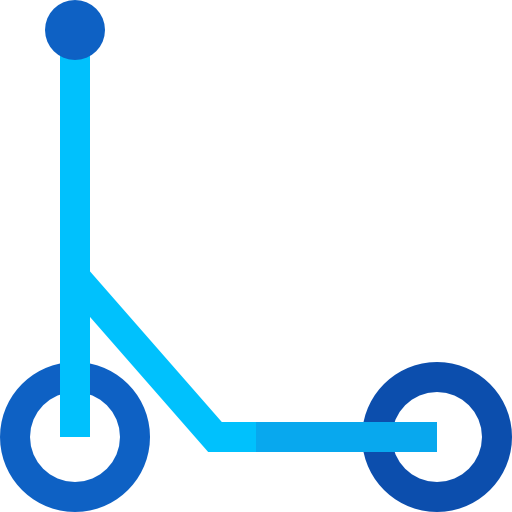 scooter Basic Straight Flat icona