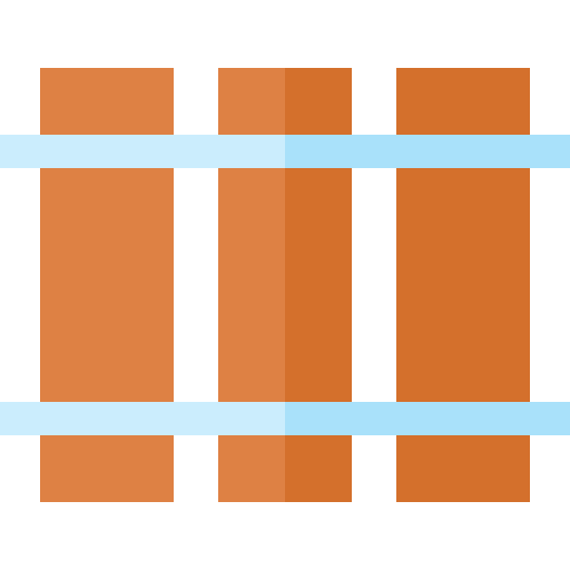 鉄道 Basic Straight Flat icon