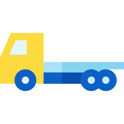 camión Basic Straight Flat icono