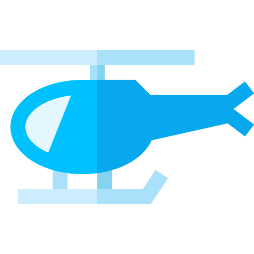 Вертолет Basic Straight Flat иконка