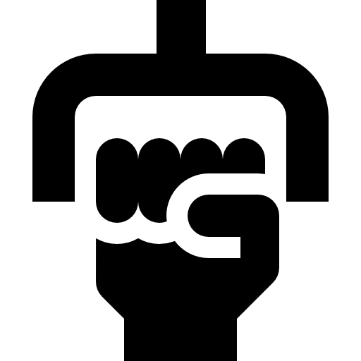 maniglia Basic Straight Filled icona