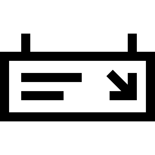 tablica Basic Straight Lineal ikona