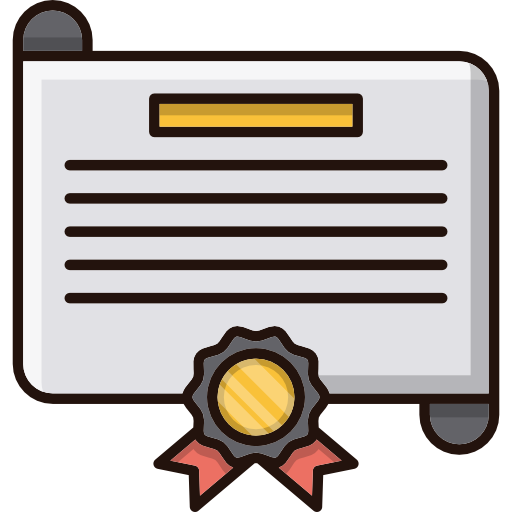 Diploma Cubydesign Lineal Color  icon