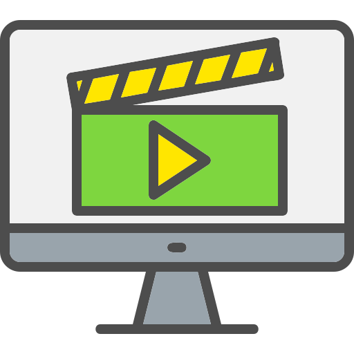 Movie Generic Outline Color icon