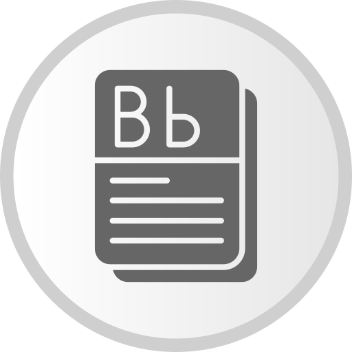 Flashcard Generic Grey icon