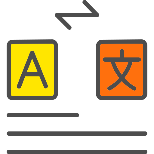 Vocabulary Generic Outline Color icon