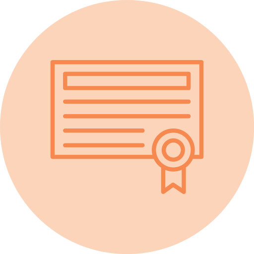 certificado Generic Flat icono